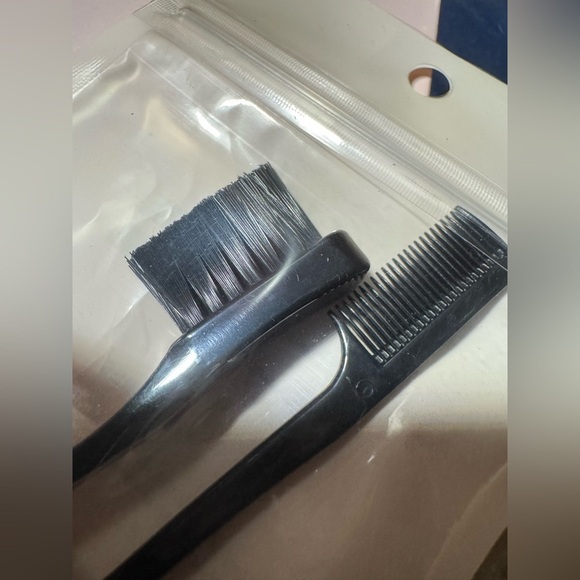 Kitsch Double Sided Edge Control Brushes Soft Nylon Bristles For Bangs, Hairline - Picture 7 of 11